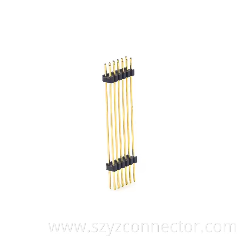 2.0mm Pitch Pin Header Dual Row Straight SQ0.5mm H2.0 26P (1)